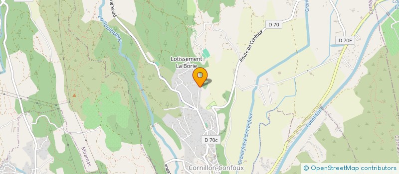 localisation de l'entreprise CLIPSE à CORNILLON-CONFOUX