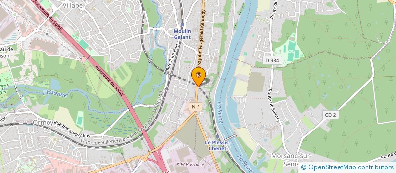 localisation de l'entreprise CLIQUE Z à CORBEIL-ESSONNES