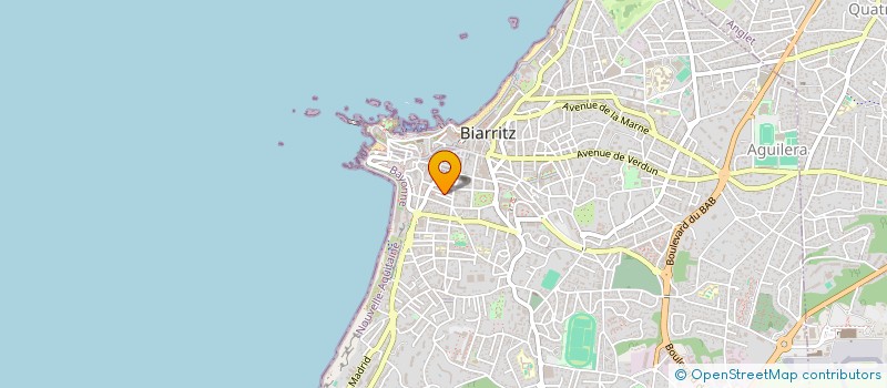 localisation de l'entreprise CLIQUENNOIS CONSEIL à BIARRITZ