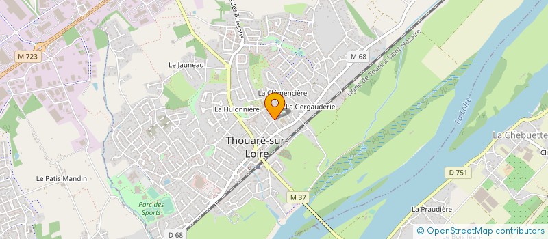 localisation de l'entreprise CLISMER à CARQUEFOU