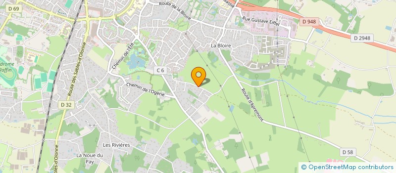 localisation de l'entreprise CLISMO à CHALLANS