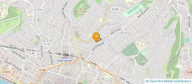 localisation de l'entreprise CLISSO à ROUEN