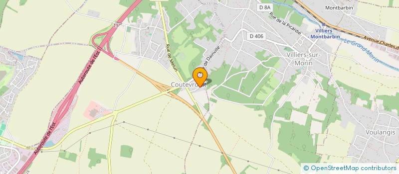 localisation de l'entreprise CLIVER  COUTEVROULT