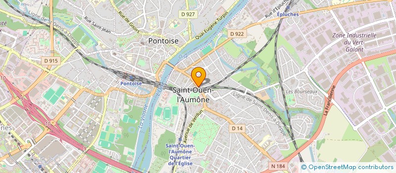 localisation de l'entreprise CLIYN INVEST à SAINT-OUEN-L'AUMONE