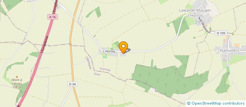 localisation de l'entreprise CLJ  LAWARDE MAUGER L'HORTOY