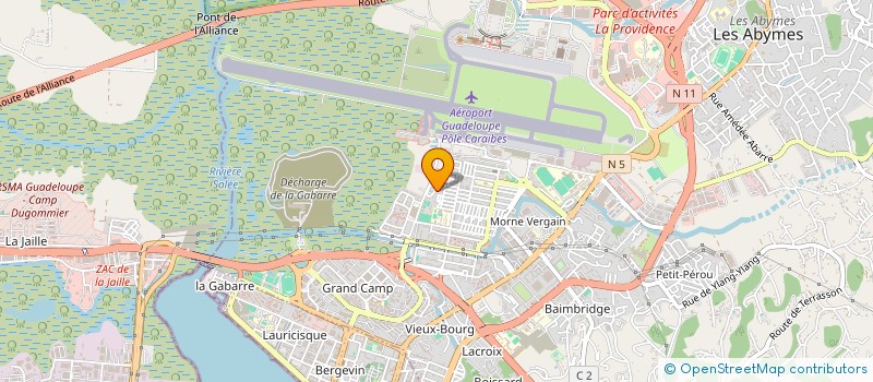 localisation de l'entreprise CLJ CHARPENTE ET CONCEPTION à LES ABYMES