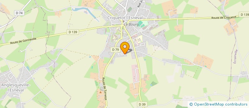 localisation de l'entreprise CLJ IMMO  TURRETOT