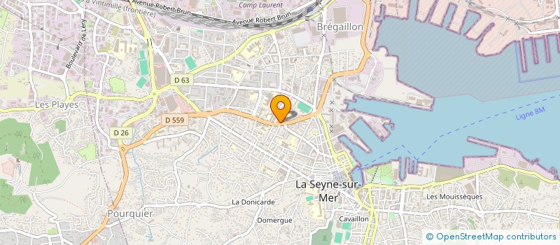 localisation de l'entreprise CLJ POLICE LA SEYNE SUR MER ST MANDRIER à LA SEYNE-SUR-MER