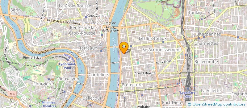 localisation de l'entreprise CLJC  LYON