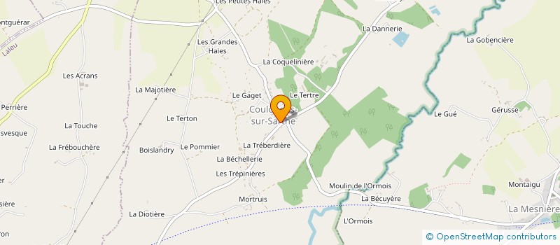 localisation de l'entreprise CLJJH à COULONGES-SUR-SARTHE