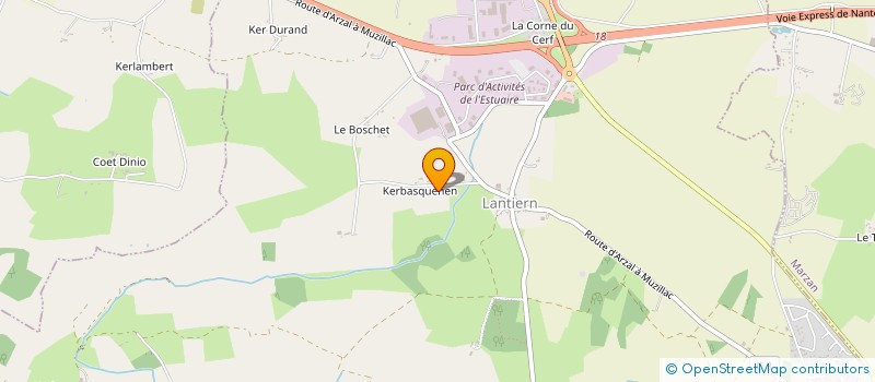 localisation de l'entreprise CLJM  ARZAL