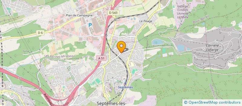 localisation de l'entreprise CLK  SEPTEMES-LES-VALLONS