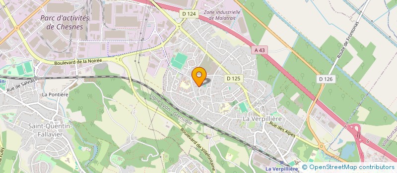 localisation de l'entreprise CLK BATIRENOV  VAULX-EN-VELIN