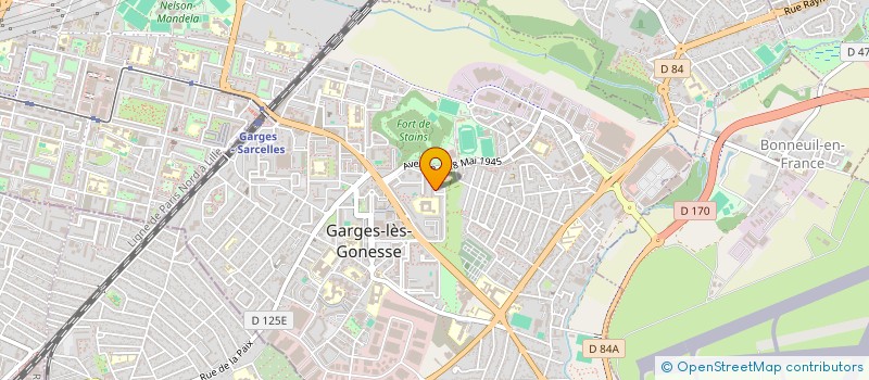 localisation de l'entreprise CLK EXPRESS à GARGES-LES-GONESSE