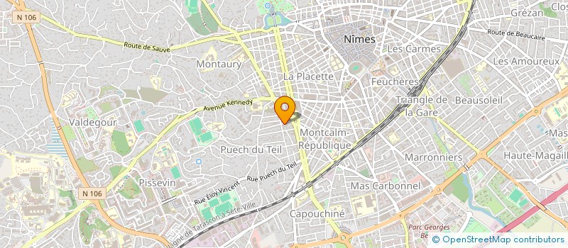 localisation de l'entreprise CLKELECTRONIC à NIMES