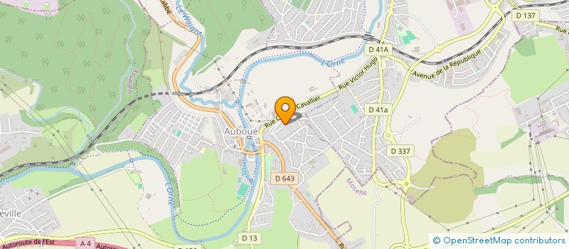 localisation de l'entreprise CLKZ  AUBOUE