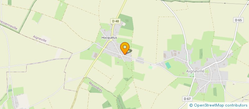 localisation de l'entreprise CLL  AIGNEVILLE