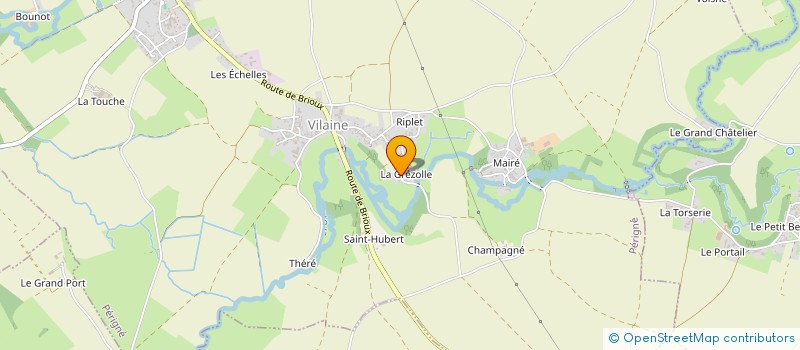 localisation de l'entreprise CLLAS  PERIGNE