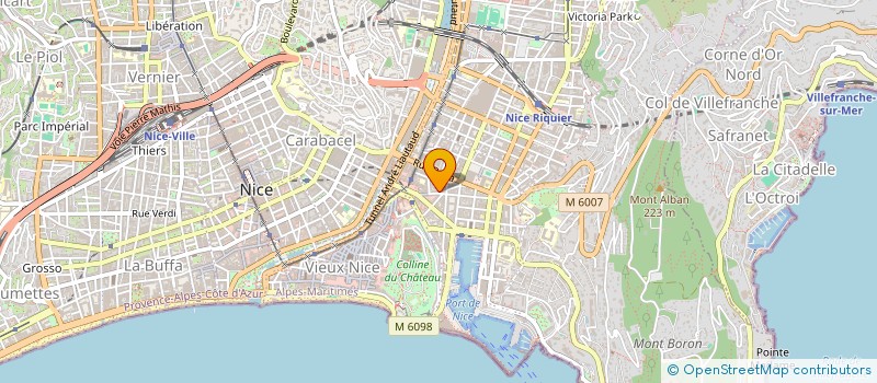 localisation de l'entreprise CLLC à NICE