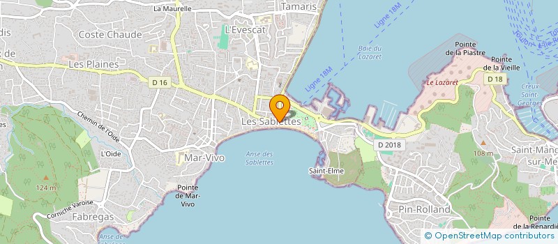 localisation de l'entreprise CLLE à LA SEYNE-SUR-MER
