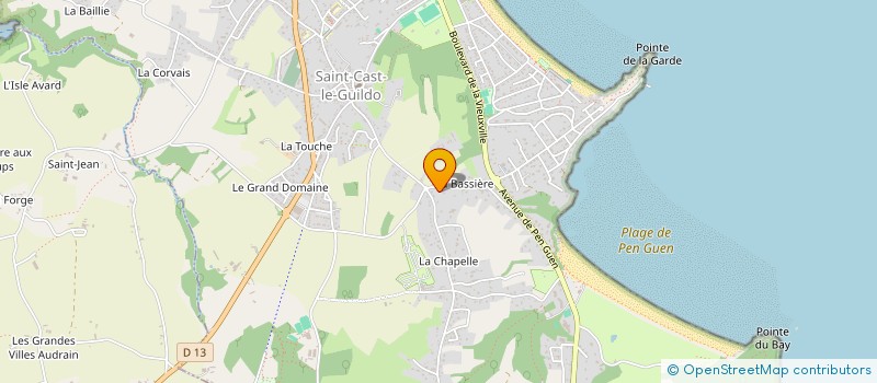 localisation de l'entreprise CLLE ENTREPRISES à SAINT-CAST-LE-GUILDO