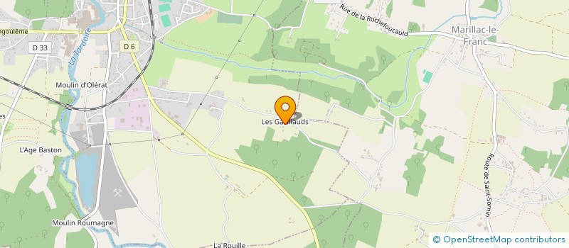 localisation de l'entreprise CLM 16  LA ROCHEFOUCAULD-EN-ANGOUMOIS