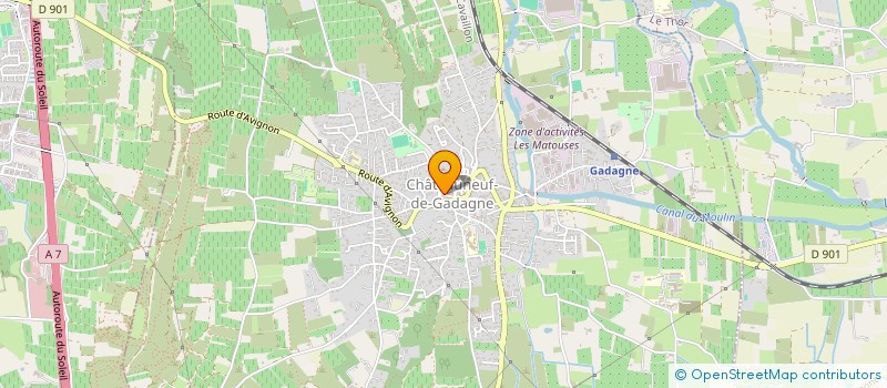 localisation de l'entreprise CLM  LE THOR