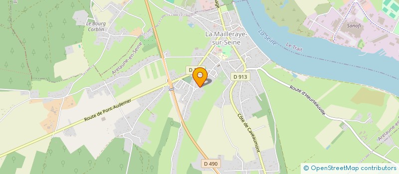 localisation de l'entreprise CLM  ARELAUNE-EN-SEINE