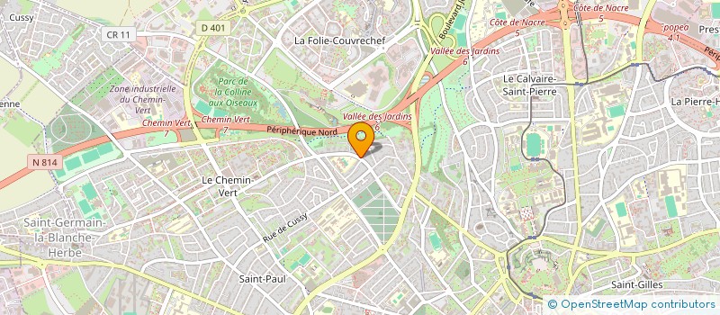 localisation de l'entreprise CLM à CAEN