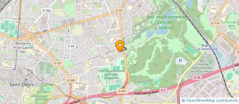 localisation de l'entreprise CLM  SAINT-DENIS