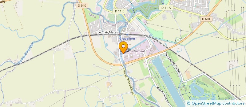 localisation de l'entreprise CLM CONCEPT à GRAVELINES