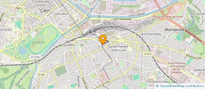 localisation de l'entreprise CLM CONSTRUCTIOON à CAEN