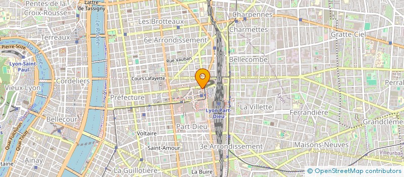 localisation de l'entreprise CLM FINANCES  LYON