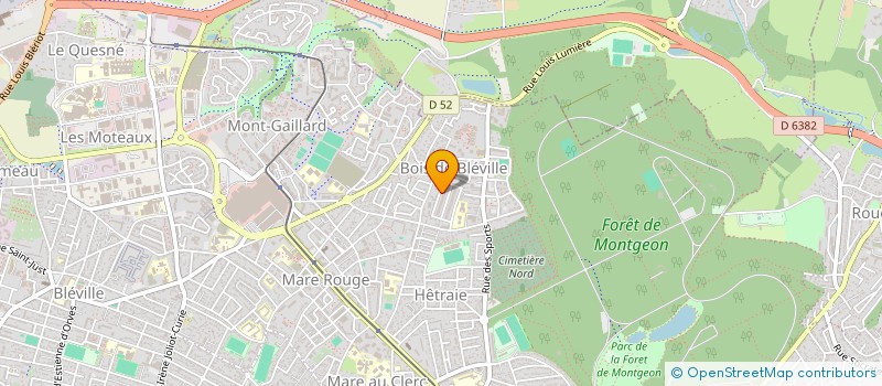 localisation de l'entreprise CLM IMMO à LE HAVRE