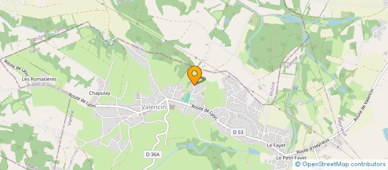 localisation de l'entreprise CLM INNOVATIVE  VALENCIN