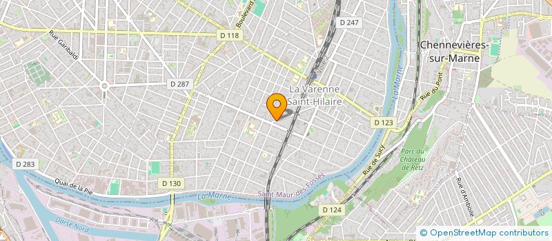 localisation de l'entreprise CLM INVEST à SAINT-MAUR-DES-FOSSES