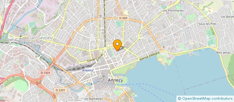 localisation de l'entreprise CLM MINCEUR à ANNECY