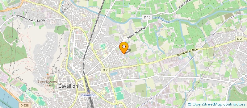 localisation de l'entreprise CLM PARTAGE  CAVAILLON