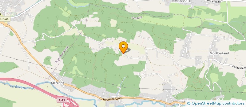 localisation de l'entreprise CLM PARTICIPATIONS  CESSIEU