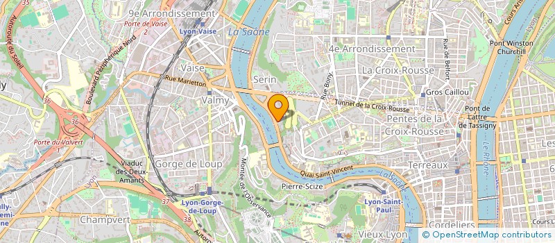 localisation de l'entreprise CLM THERMIE-CONFORT à LYON