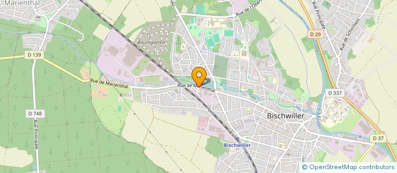 localisation de l'entreprise CLM.VP  BISCHWILLER