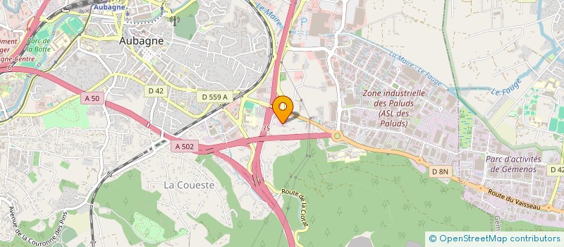 localisation de l'entreprise CLM3 à AUBAGNE