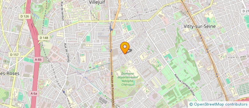 localisation de l'entreprise CLMA à VITRY-SUR-SEINE