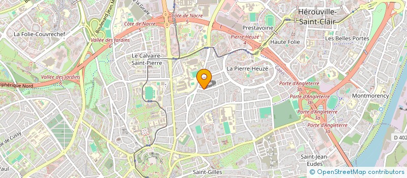 localisation de l'entreprise CLMM à CAEN