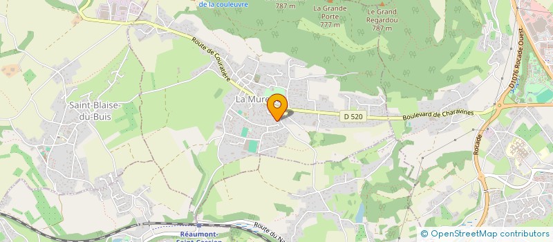 localisation de l'entreprise CLMP  LA MURETTE