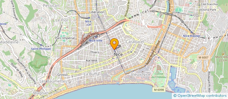 localisation de l'entreprise CLMT LA PASSION DU JOUET  NICE