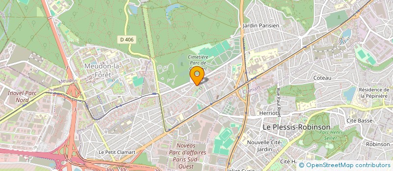 localisation de l'entreprise CLMTRAININING ACADEMY à CLAMART