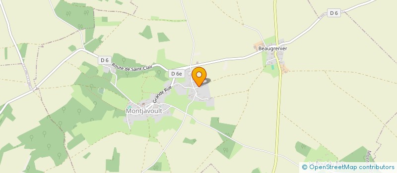 localisation de l'entreprise CLMV  MONTJAVOULT