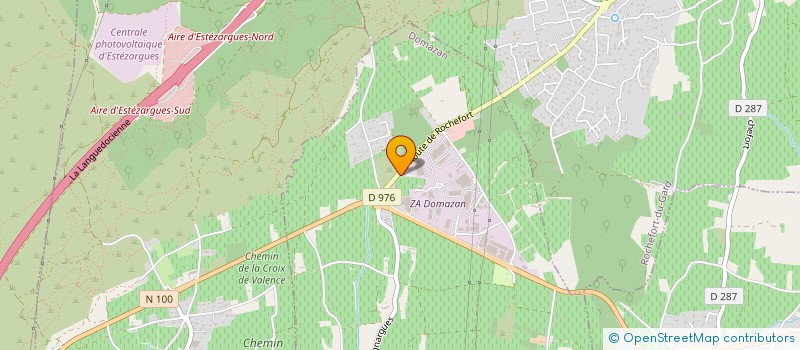 localisation de l'entreprise CLMV  DOMAZAN