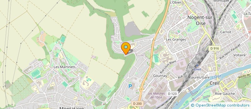 localisation de l'entreprise CLN  MONTATAIRE